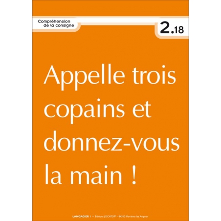 "Compréhension de la consigne"