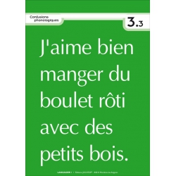 Exemple "Confusions phonologiques"