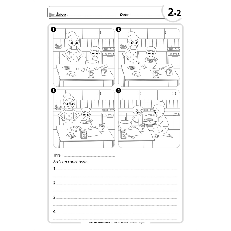 Exemple de fiche élève