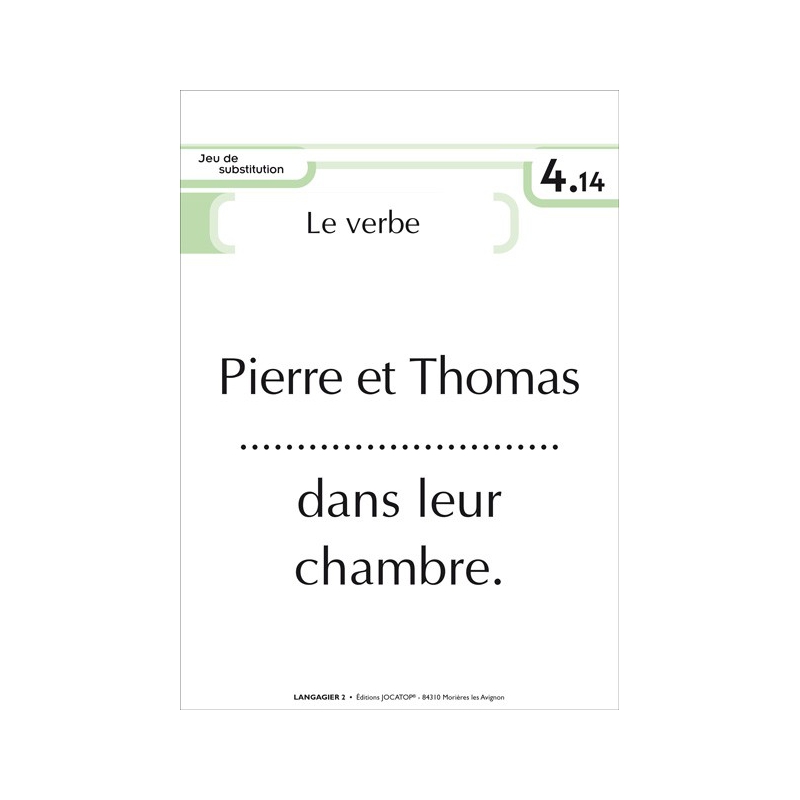 Exemple "Jeu de substitution"