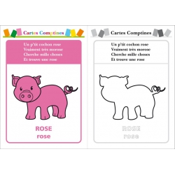 Exemple de carte comptine