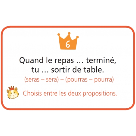 Carte " Le juste choix " Ressources pédagogiques – Outils pour professeurs des écoles – CP-CM2 – JOCATOP