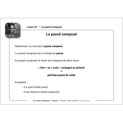 Leçons de vocabulaire – Français – Cycle 2 (CP, CE1, CE2) – Application interactive – JOCATOP