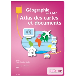 Extrait Atlas Enseigner la géographie – CM2 – Mallette pédagogique complète – JOCATOP