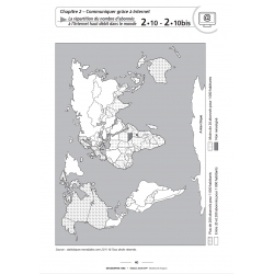 Extrait Atlas Enseigner la géographie – CM2 – Mallette pédagogique complète – JOCATOP