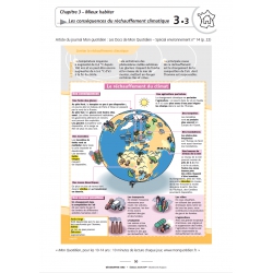 Extrait Atlas Enseigner la géographie – CM2 – Mallette pédagogique complète – JOCATOP