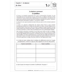 Extrait du fichier Enseigner la géographie – CM2 – Mallette pédagogique complète – JOCATOP
