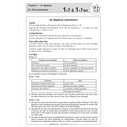 Extrait du fichier Enseigner la géographie – CM2 – Mallette pédagogique complète – JOCATOP