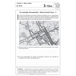 Extrait du fichier Enseigner la géographie – CM2 – Mallette pédagogique complète – JOCATOP