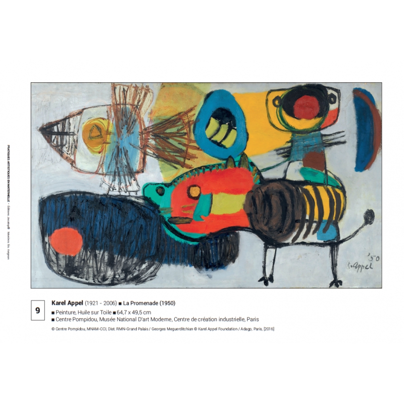 Présentation de l'oeuvre
Ensemble pédagogique – Pratiques artistiques – Maternelle (PS, MS, GS) – JOCATOP