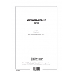 Extrait du fichier Enseigner la géographie – Géographie – CM1 – Mallette pédagogique PE – JOCATOP