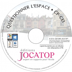 Cédérom
Ensemble pédagogique sciences – Questionner l’espace – CP CE1 – Ressource pédagogique – JOCATOP
