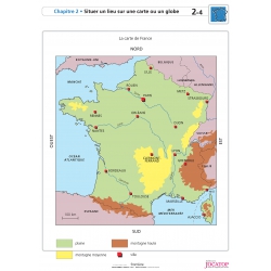 Posters Questionner l’espace et les espaces – Géographie – CE2 – Ensemble pédagogique complet – JOCATOP