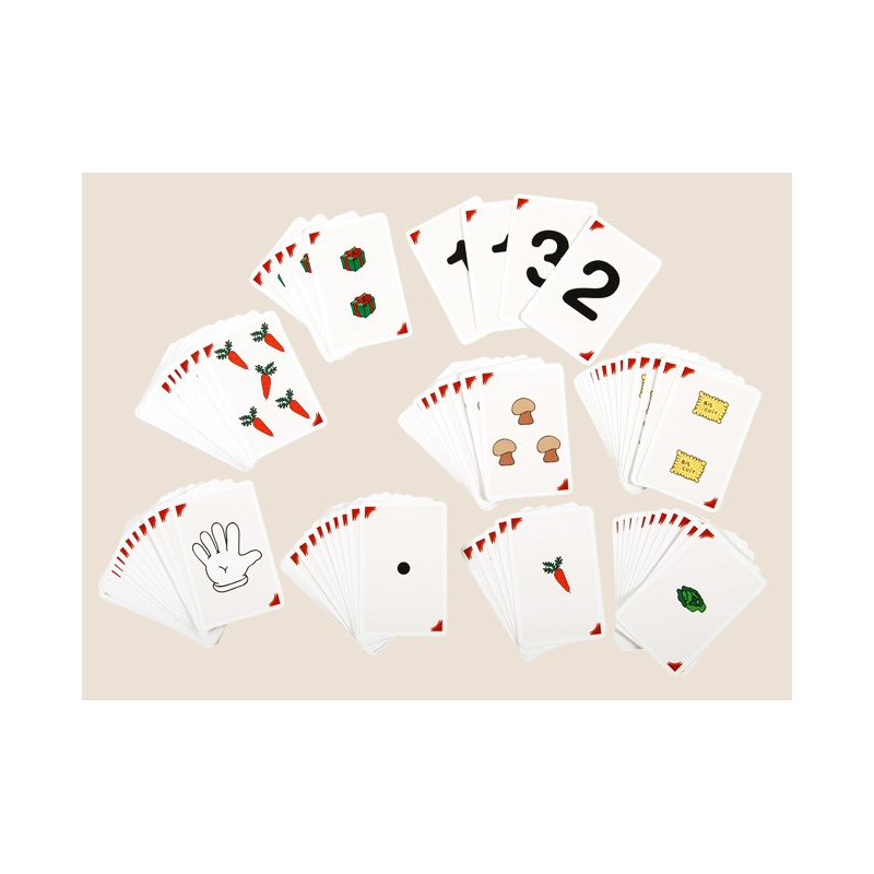 Cartes "Représentation du nombre" (5,5 x 8,5 cm)