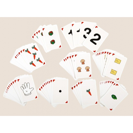 Cartes "Représentation du nombre" (5,5 x 8,5 cm)