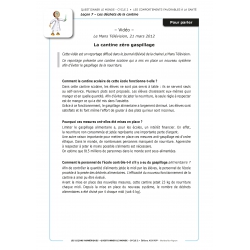 LES LEÇONS NUMÉRIQUES QUESTIONNER LE MONDE –  Les comportements favorables à la santé