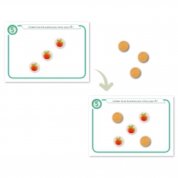 Le chemin des nombres – Questionner le monde – Maternelle (MS-GS) – Jeu pédagogique – JOCATOP