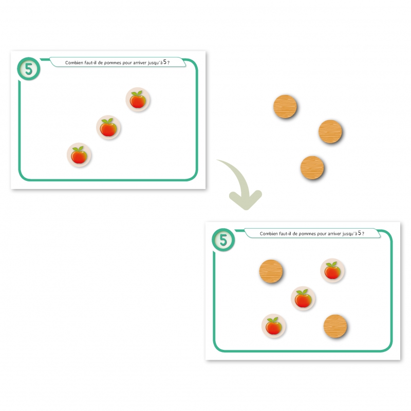 Le chemin des nombres – Questionner le monde – Maternelle (MS-GS) – Jeu pédagogique – JOCATOP