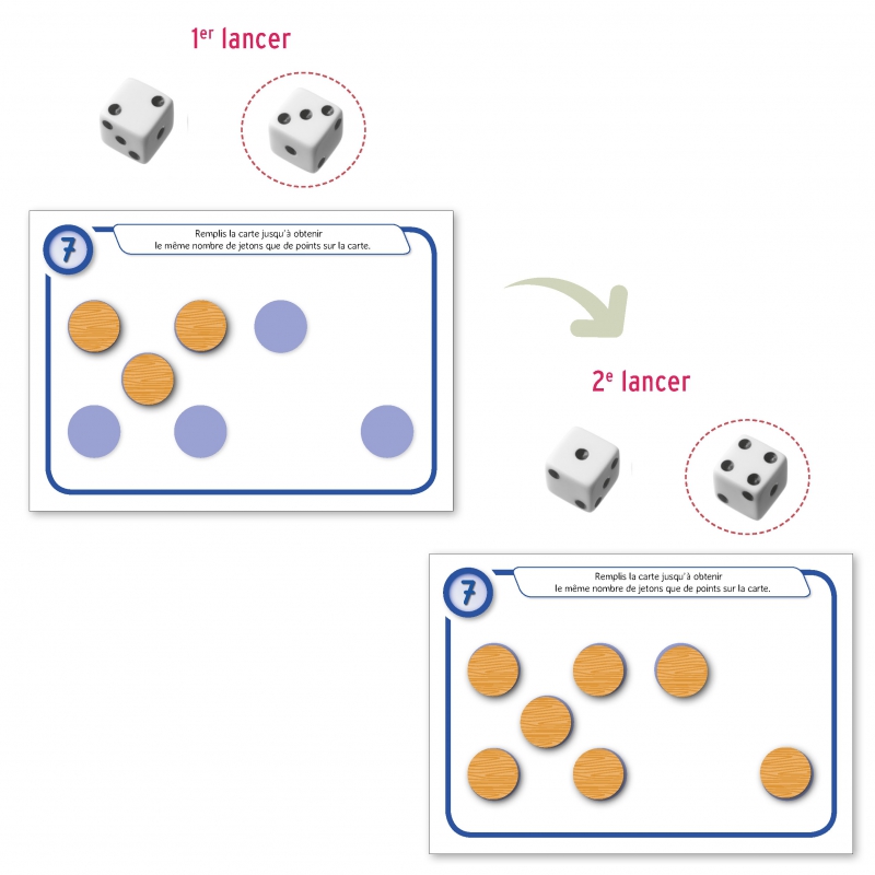 Le chemin des nombres – Questionner le monde – Maternelle (MS-GS) – Jeu pédagogique – JOCATOP
