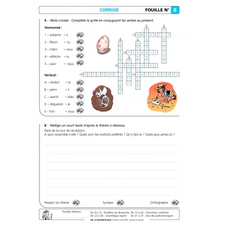 Activité de prolongement Rallyes français – Conjugaison, grammaire, orthographe, vocabulaire – CE2 – Classeur photocopiable