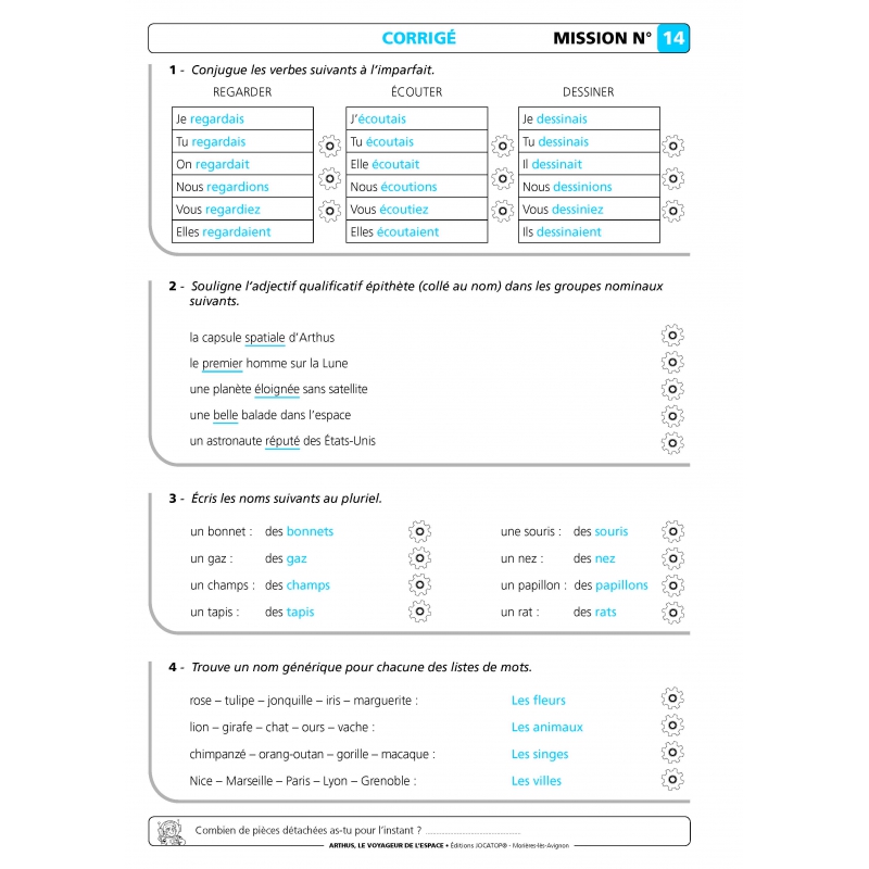 Fiche exercices corrigée