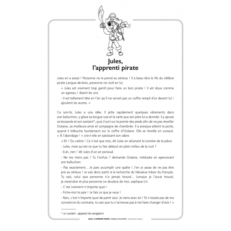 L'histoire Français : Développer les compétences en conjugaison, grammaire et vocabulaire – CM2 – Classeur photocopiable