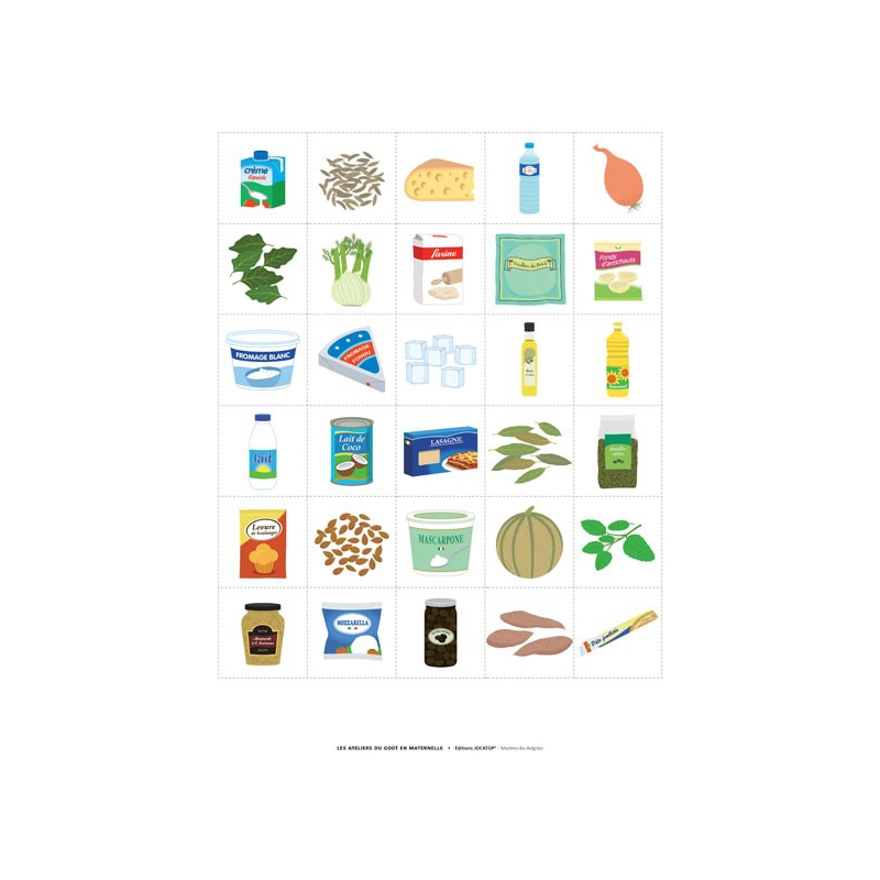 Imagier (Ingrédients et ustensiles)