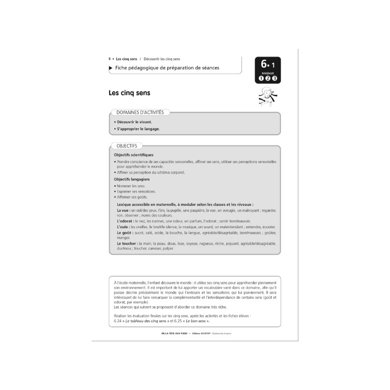 Exemple de fiche pédagogique