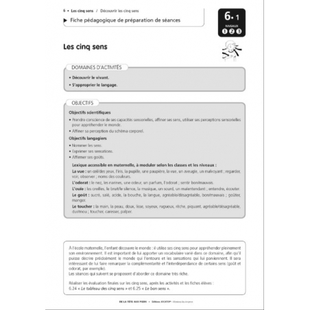 Exemple de fiche pédagogique