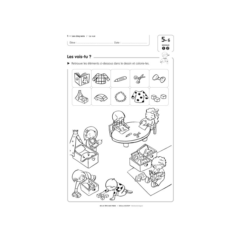 Exemple de fiche élève