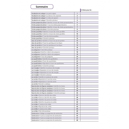 Apprendre la géométrie – Mathématiques CM2 – Cahier d’exercices avec Bout de Gomme – JOCATOP