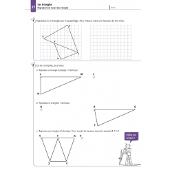 Apprendre la géométrie – Mathématiques CM2 – Cahier d’exercices avec Bout de Gomme – JOCATOP