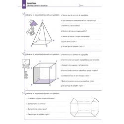 Apprendre la géométrie – Mathématiques CM2 – Cahier d’exercices avec Bout de Gomme – JOCATOP