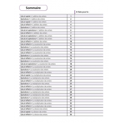 Cahier de calculs – Mathématiques CM1 – Je réussis mes calculs avec Bout de Gomme – JOCATOP