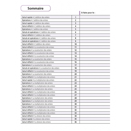 Cahier de calculs – Mathématiques CM1 – Je réussis mes calculs avec Bout de Gomme – JOCATOP