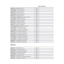 Cahier de calculs – Mathématiques CM1 – Je réussis mes calculs avec Bout de Gomme – JOCATOP