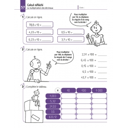 Calculs – Mathématiques – niveau CM2 – Cahier d’exercices « Je réussis mes calculs » – Jocatop