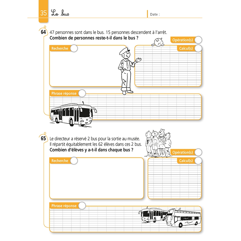 Résoudre des problèmes de Mathématiques niveau CE1 avec Bout de Gomme – JOCATOP