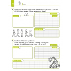 Résoudre des problèmes – Mathématiques – CE2 – Cahier avec Bout de Gomme – JOCATOP