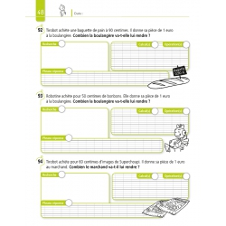 Résoudre des problèmes – Mathématiques – CE2 – Cahier avec Bout de Gomme – JOCATOP