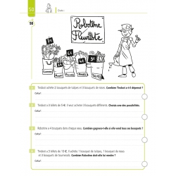 Résoudre des problèmes – Mathématiques – CE2 – Cahier avec Bout de Gomme – JOCATOP