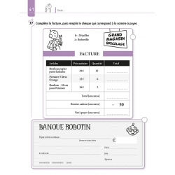 Résoudre des problèmes de Mathématiques – Niveau CM1 – Cahier avec Bout de Gomme – JOCATOP