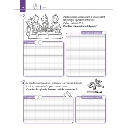 Résoudre des problèmes – Mathématiques CM2 – Cahier d’exercices avec Bout de Gomme – JOCATOP