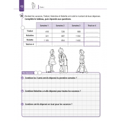 Résoudre des problèmes – Mathématiques CM2 – Cahier d’exercices avec Bout de Gomme – JOCATOP