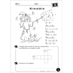 Exemple de fiche élève