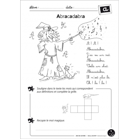 Exemple de fiche élève