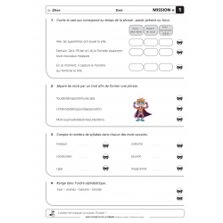 Rallyes de français CE1 – Exercices de français CE1 : conjugaison, orthographe, expression écrite – JOCATOP