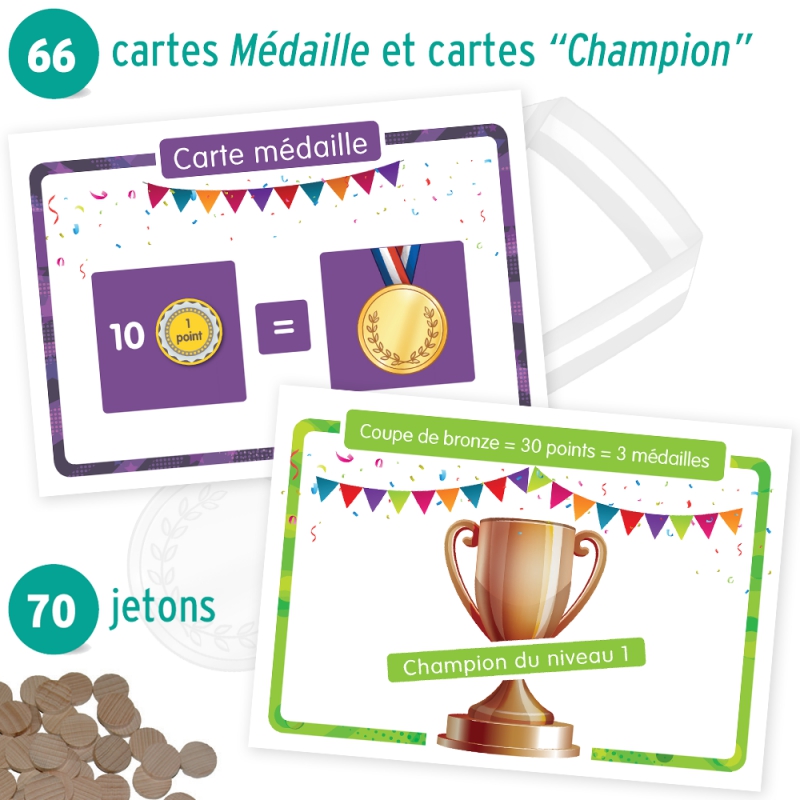 Numération & système décimal – Mathématiques – CP – Jeu pédagogique – Jocatop