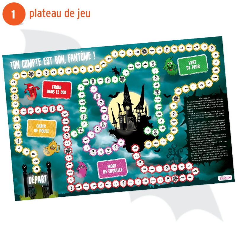 Ton compte est bon, Fantôme ! • Jeu éducatif CE2