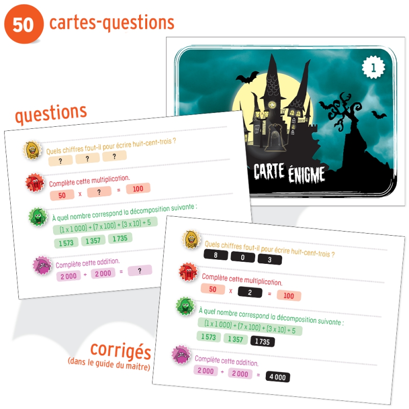 Ton compte est bon, Fantôme ! • Jeu éducatif CE2